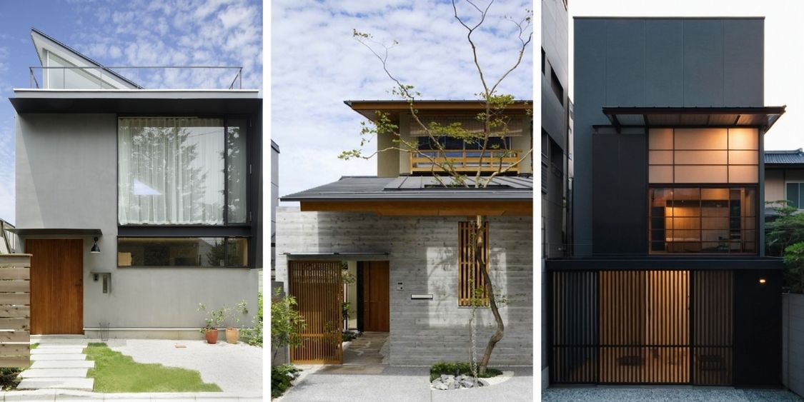 Nhà phố mái Nhật 