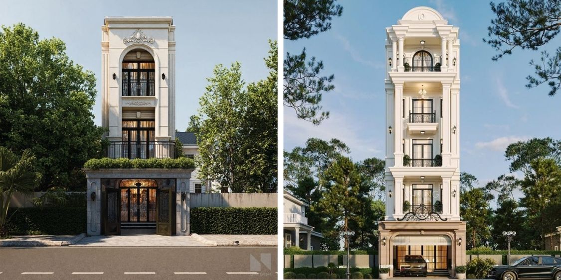 Nhà phố phong cách tân cổ điển