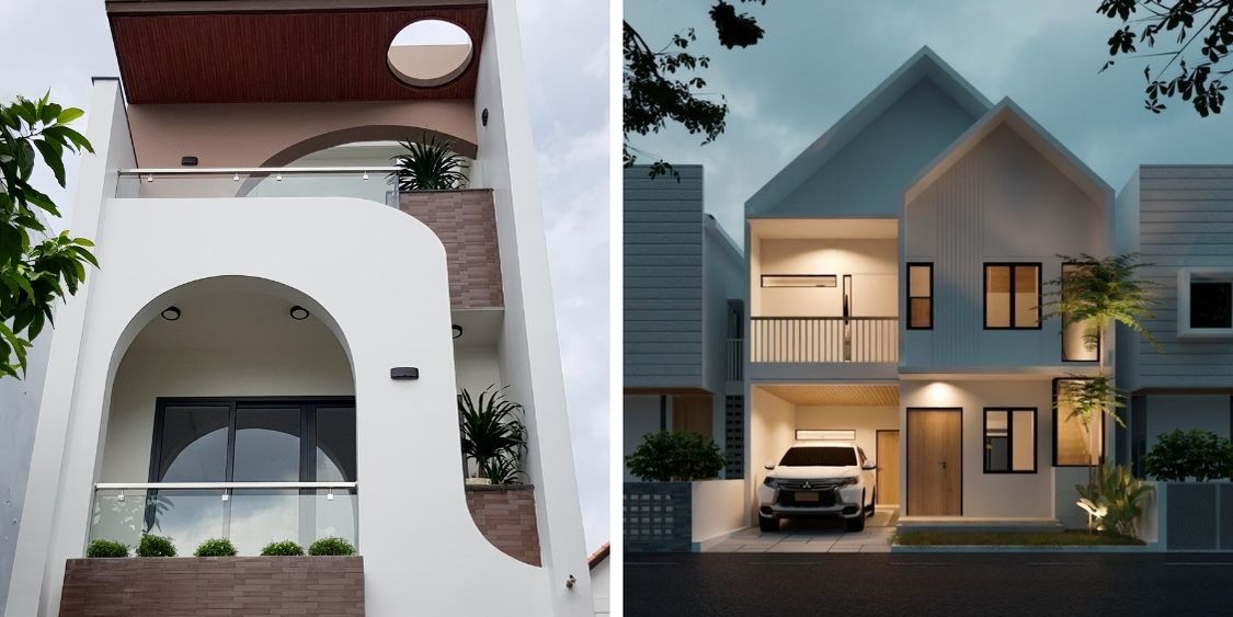 Nhà phố phong cách tối giản