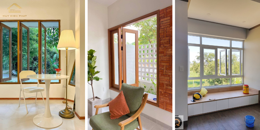 Thiết kế hướng cửa sổ hợp lý để đón luồng gió mát