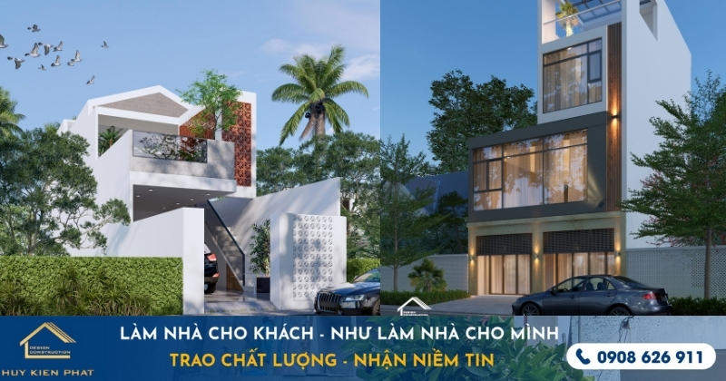 Ưu điểm khi thi công sửa chữa nhà ở tại Xây dựng Huy Kiến Phát