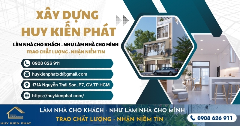 Xây dựng Huy Kiến Phát – Đơn vị tư vấn thiết kế và thi công kiến trúc nhà ở uy tín